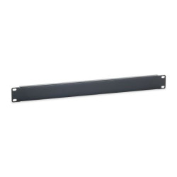 Equip Blindpanel 19` 1HE RAL 9005 schwarz