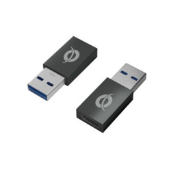 CONCEPTRONIC Adapter USB3.0- USB-C 2er-Pack gr