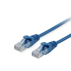 Equip Patchkabel Cat6 UUTP 2xRJ45 0.15m blau