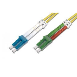 DIGITUS LWL Patchkabel LCAPC- LC 2m Singlemode Duplex OS2
