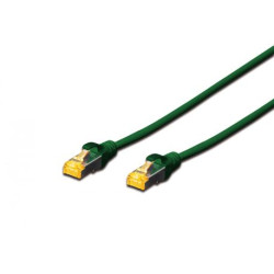 DIGITUS CAT 6A SFTP Patchkabel, 0,5m, grün