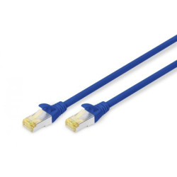 DIGITUS CAT 6A SFTP Patchkabel, 3m, blau