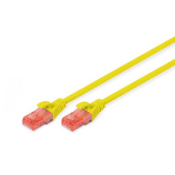 DIGITUS Patchkabel Cat6 UUTP 2xRJ45 3.0m gelb LSZH