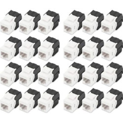 DIGITUS Keystone Jack Cat6RJ45- LSA ungeschirmt 250MHz 24St