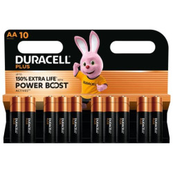 Duracell Batterie Plus - AA MN1500LR6 BOOST K10 10St.