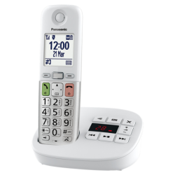 Téléphone sans fil Panasonic fixe blanc