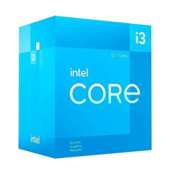 INTEL Core i3-12100F 3,3GHz 4 Kerne 12MB Cache Sockel 1700 (Boxed mit Lüfter)