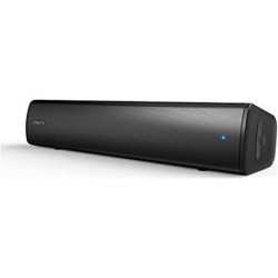 Creative Stage Air V2 Barre de Son USB compacte sous Moniteur pour PC, avec Bluetooth 5.3, Double Haut-Parleur et