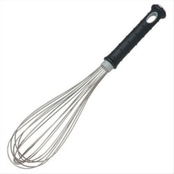 Fouet 30 cm Inox  - Fibre glass