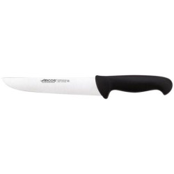 Couteau de Boucher 21 cm Noir - 2900
