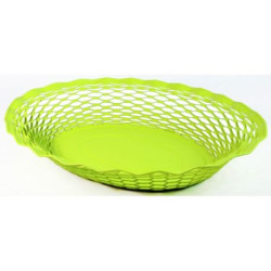 Corbeille à pain 25 x 18 cm Vert Anis - Vintage