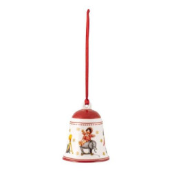 MY CHRISTMAS TREE*CLOCHE JOUET ROUGE 5.5CM*N