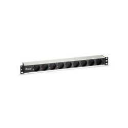 Equip Steckdosenleiste 19`1HE9fach Schukon. 1.8m Alu