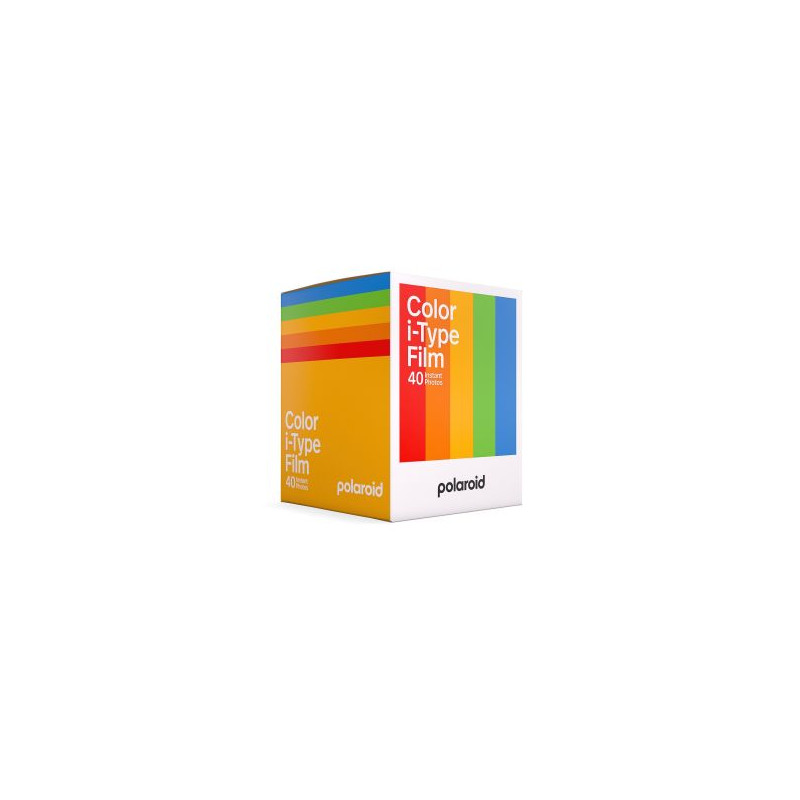 Papier photo instantané Polaroid Color film for i-Type – x40 film pack