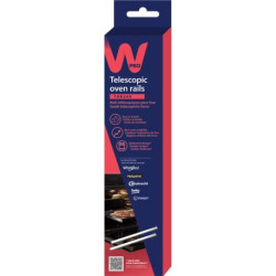 Accessoires four Wpro Rails télescopiques TOR200 compatibles Whirlpool / Hotpoint /Indesit