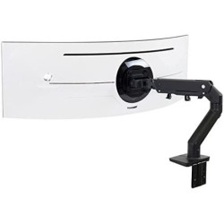 Ergotron HX Monitor Tisch Schwenkarm/HD Gelenk bis 49 Zoll LCD schwarz/1000R