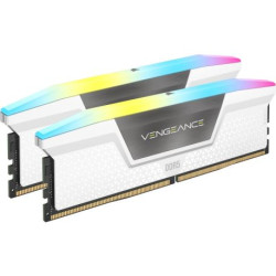 Vengeance RGB DDR5 32 Go (2 x 16 Go) 6000 MHz CL36 - Blanc