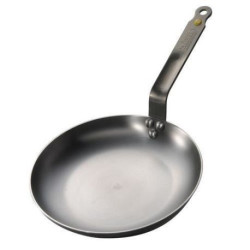 DE BUYER Poele a omelette en tôle d`acier Mineral B Element - 24 cm