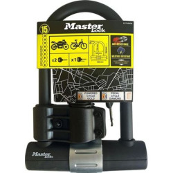 MASTER LOCK Zertifiziertes Fahrrad-Bügelschloss