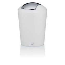 Poubelle 1,7 L Blanche - Marta