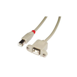 LINDY USB 2.0 Verlängerung Typ BB MF 0.5m