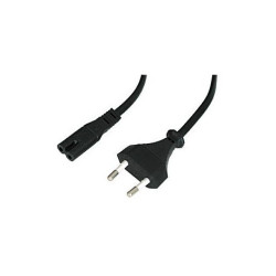 LINDY IEC-Netzkabel Euro-Netzstecker-IEC 320 C7 2m