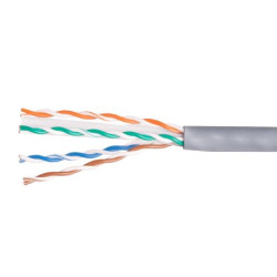 Equip Instal.Kab Cat6A UUTP 4P23 305.00m grau LSZH