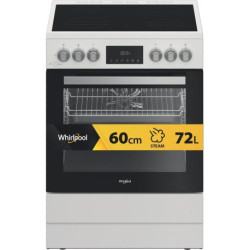 Cuisinière vitrocéramique W6V8LCSW